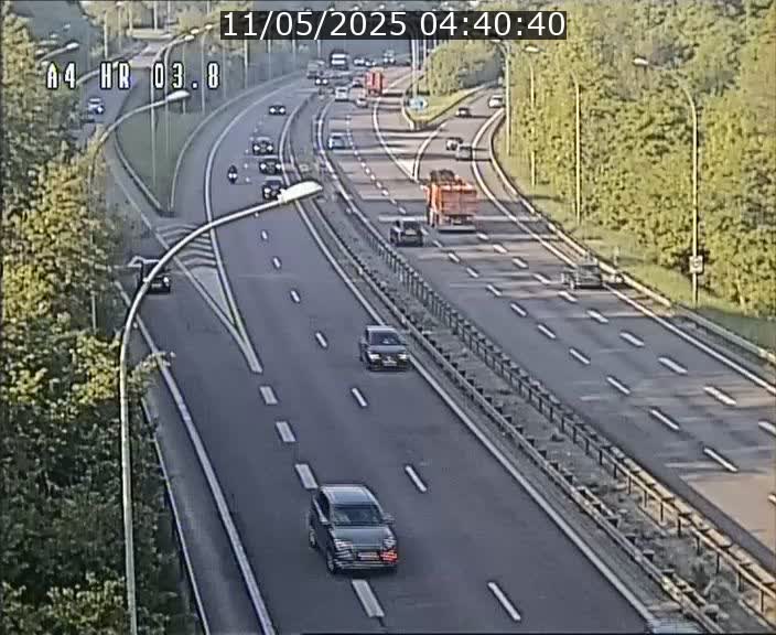 Webcam traffic A4 Luxembourg - BK 3.8 - Leudelange (direction Esch sur Alzette)