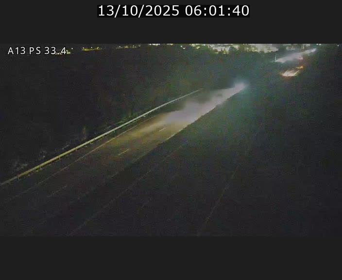 Webcam trafic sur A13 à hauteur de Mondorf-les-Bains en direction d'Altwies