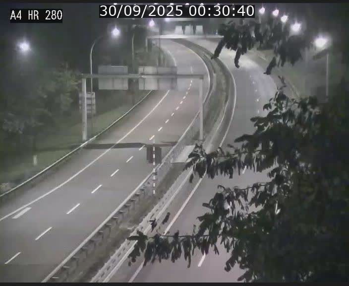 Webcam traffic A4 Luxembourg - BK 0.2 - P+R Bouillon (direction Luxembourg)