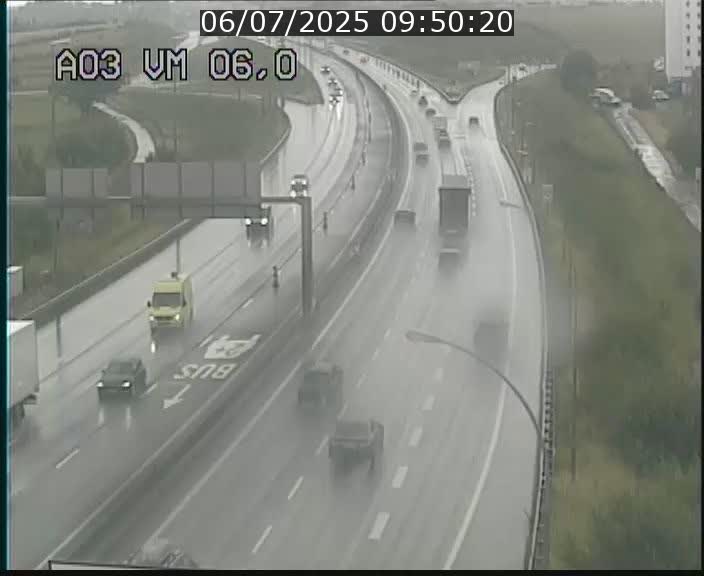 Traffic live webcam Luxembourg Aire de Berchem - A3 - BK 6 - direction France