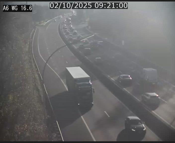 Traffic live webcam Luxembourg Aire de Capellen - A6 - BK 16.6 - direction Luxembourg/France/Allemagne