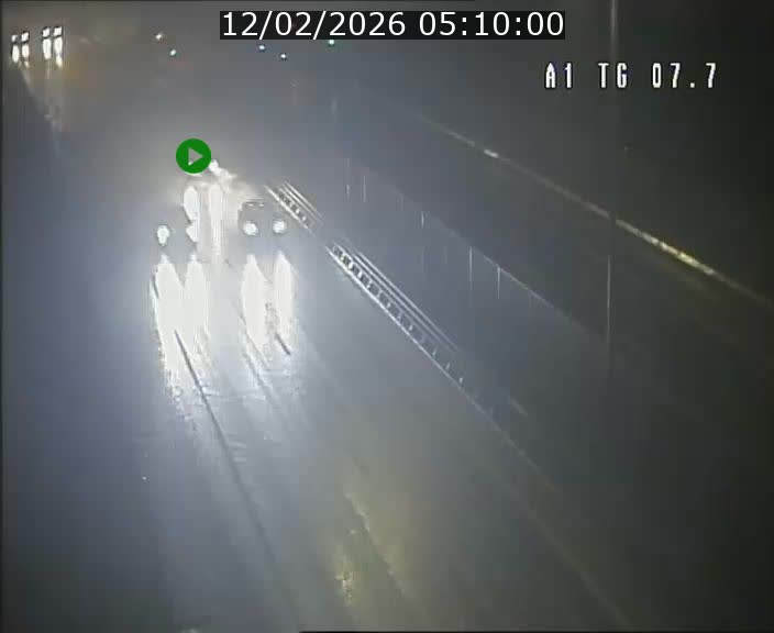 Traffic live webcam Luxembourg Kirchberg - A1 direction Luxembourg-ville - BK 7.7