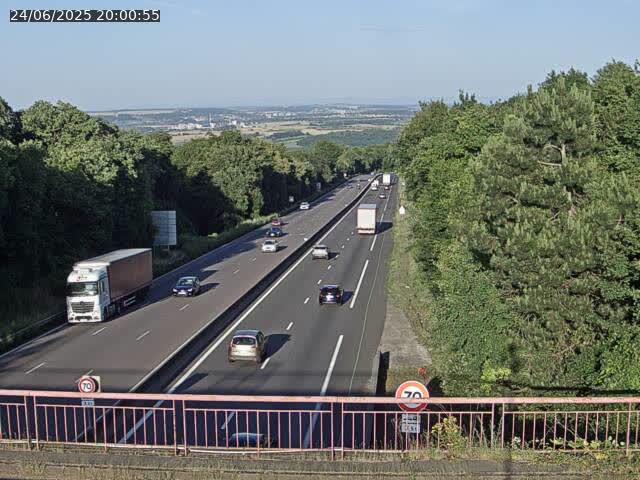 Caméra autoroute France - A33, Houdemont direction Lunéville