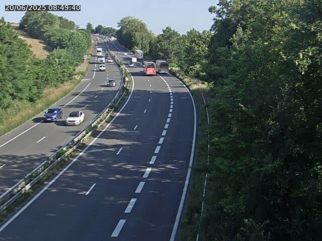 Caméra autoroute France - A33, Rosières direction Lunéville