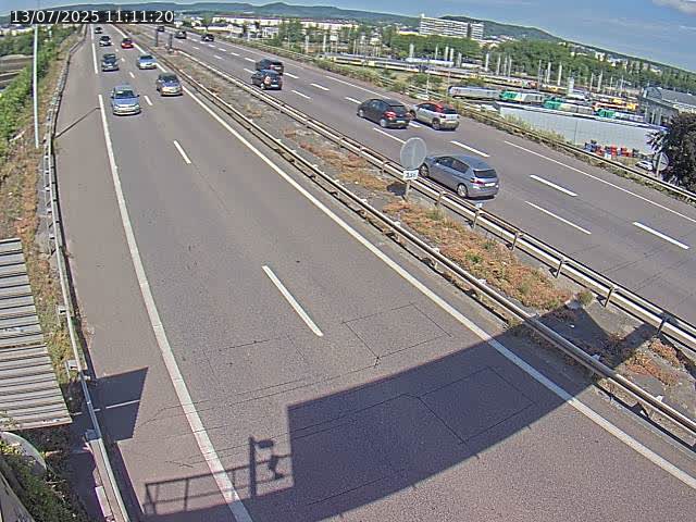 Caméra autoroute France - A31, Yutz direction Metz