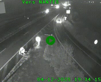 Webcam N147 au nord de Poitiers et à la jonction avec la A10