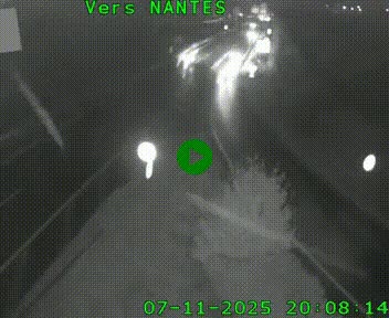 Webcam N147 au nord de Poitiers et à la jonction avec la A10
