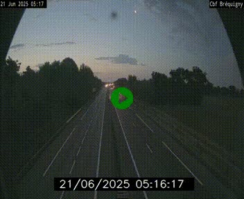 Webcam sur le périphérique de Rennes (N136) à hauteur du quartier Bréquigny, au sud de la ville
