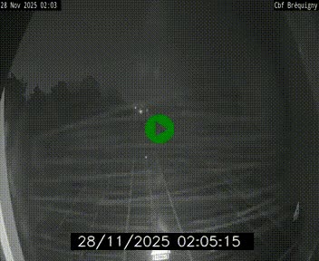 Webcam sur le périphérique de Rennes (N136) à hauteur du quartier Bréquigny, au sud de la ville