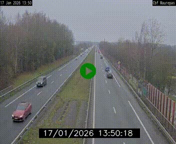 Webcam sur le périphérique de Rennes (N136) à hauteur de Maurepas, au nord de la ville