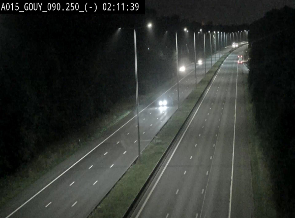 Webcam autoroute Belgique - Gouy-lez-piéton - E42 - BK 90.3