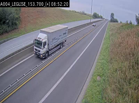 Webcam autoroute E411 à hauteur de Léglise, en direction de Luxembourg