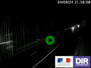 Webcam à Vendranges, en provenance de Roanne et en direction de Saint-Etienne et Lyon sur la N82