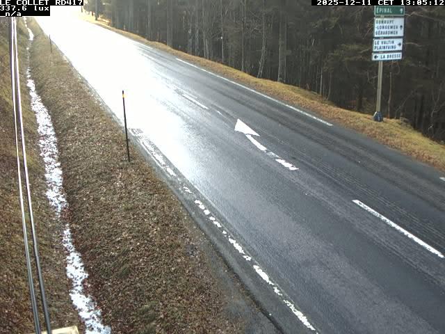 Caméra du Collet sur la route de Colmar (D417)