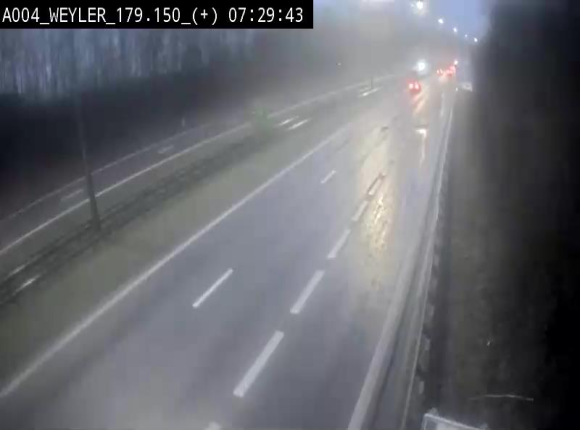 Webcam juste après la sortie 31 Arlon qui permet de rejoindre l'E411 depuis la N82