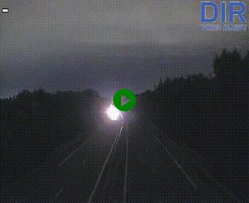 Webcam sur le périphérique de Caen (N814) à l'est de la ville, à Mondeville hauteur de la sortie 2, Presqu'île-Rives de l'Orne, au bout de l'autoroute A13