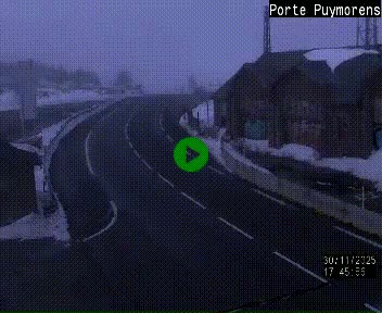 Webcam Col du Puymorens sur N320, en direction de Pas de la Casa (Andorre)