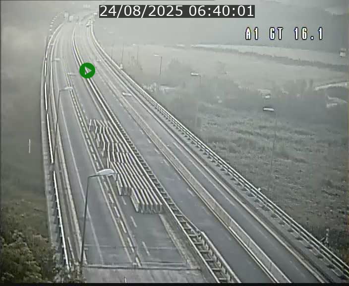 Traffic live webcam Luxembourg Niederanven - A1 direction Allemagne - BK 16.1