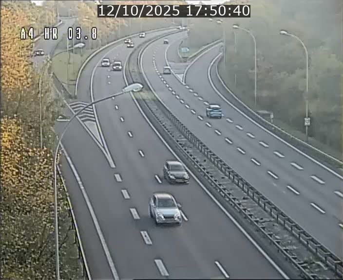 Webcam traffic A4 Luxembourg - BK 3.8 - Leudelange (direction Esch sur Alzette)