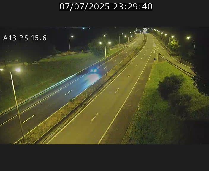 Traffic live webcam Luxembourg Kayl - A13 direction Dudelange - BK 15.6