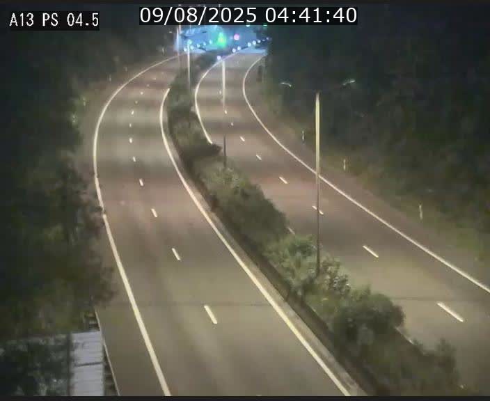 Traffic live webcam Luxembourg Differdange - A13 direction Esch-sur-Alzette - BK 4.5