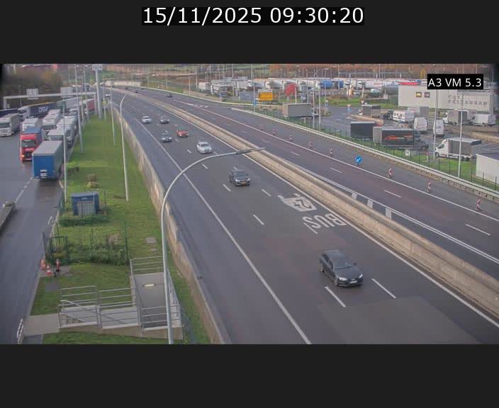 Traffic live webcam Luxembourg Aire de Berchem - A3 - BK 5 - direction France