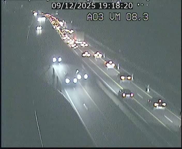 Traffic live webcam Luxembourg Bettembourg - A3 - BK 8.3 - direction France