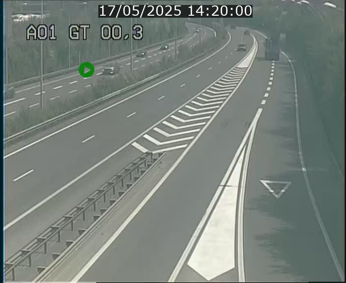 Traffic live webcam Luxembourg Croix de Gasperich - A1 direction Kirchberg - BK 0.3