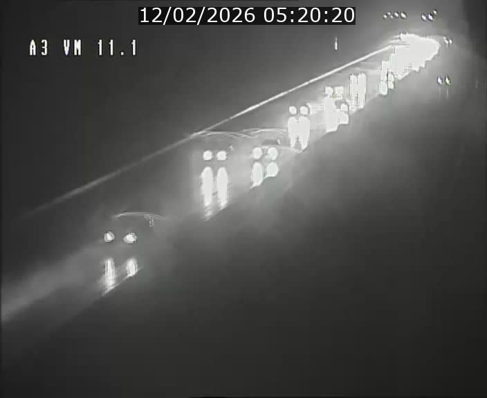 Webcam à la frontière franco-luxembourgeoise, avant la Croix de Bettembourg - BK 11.1 - direction Luxembourg-ville