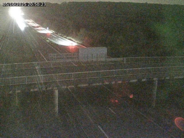 Caméra autoroute France - A31, Zoufftgen direction Luxembourg-ville, à la frontière entre la France et le Luxembourg