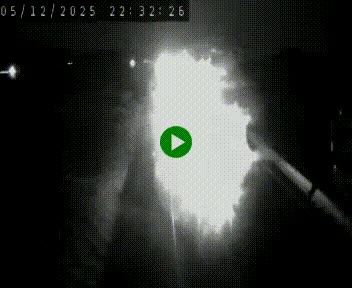 Caméra autoroute A75 à hauteur de Le Crest, en direction de Montpellier