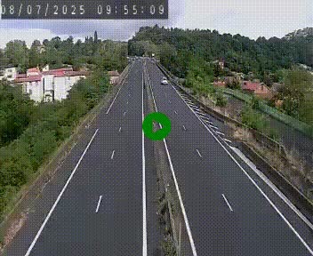 Caméra autoroute A75 à hauteur de Coudes, en direction de Clermont-Ferrand