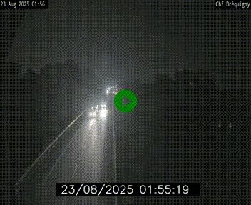 Webcam sur le périphérique de Rennes (N136) à hauteur du quartier Bréquigny, au sud de la ville