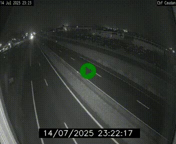Webcam sur la N165 à hauteur de Caudan, dans le Morbihan.