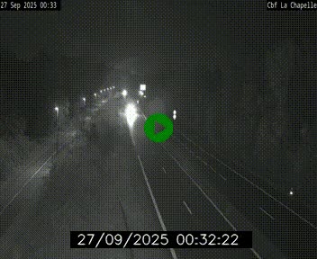 Webcam sur le périphérique de Nantes (N844) à hauteur de Porte de la Chapelle, au nord de la ville