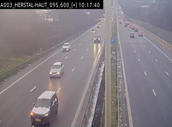 Webcam autoroute Belgique - Herstal - E40 direction Aix-la-Chapelle - BK 97