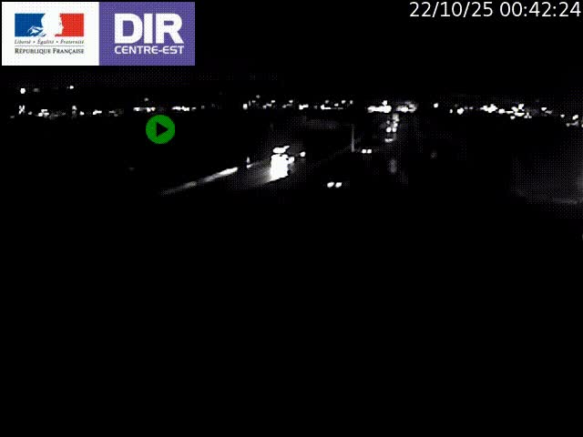 Clone of Caméra de circulation sur A7 à Lyon Perrache vers Marseille, le long du Rhône