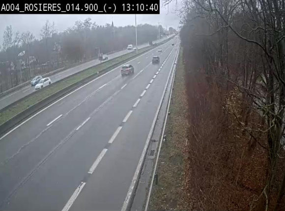 Webcam traffic E411(A4) - BK 14.4 - Rosières