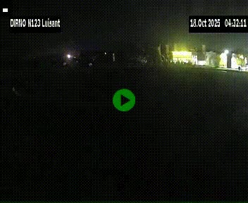 Webcam en périphérie de Chartres sur la N123, à hauteur de Luisant. Vue orientée vers Chartres