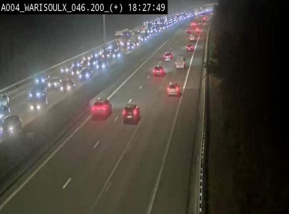 Webcam autoroute Belgique - Warissoulx - E411 - BK 46.2