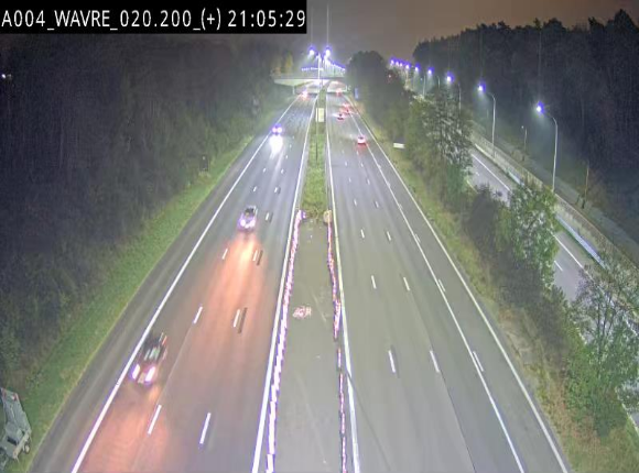 Webcam @ Wavre-sud KP 19.6, A4/E411