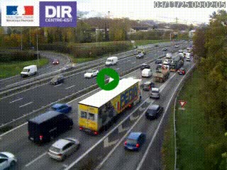 Caméra routière à hauteur de la sortie 15 Chambéry-centre au PK 4,103 en direction d'Albertville