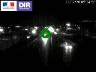 Caméra autoroute à Saint-Etienne (Les Littes) à hauteur du Ikea Saint-Etienne sur l'A72 en direction de Roanne