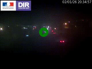 Caméra autoroute à Saint-Etienne (Les Littes) à hauteur du Ikea Saint-Etienne sur l'A72 en direction de Roanne