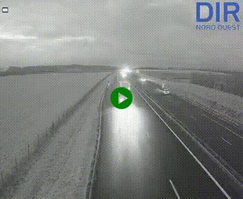 Webcam sur A84 à hauteur de l'échangeur de Poilley avec la N175, au sud d'Avranches