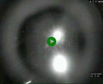 Webcam au carrefour de la croisade, à la jonction entre la N22 et la N320, avant le poste de douane franco-andorrane. Webcam à 1790 mètres d'altitude