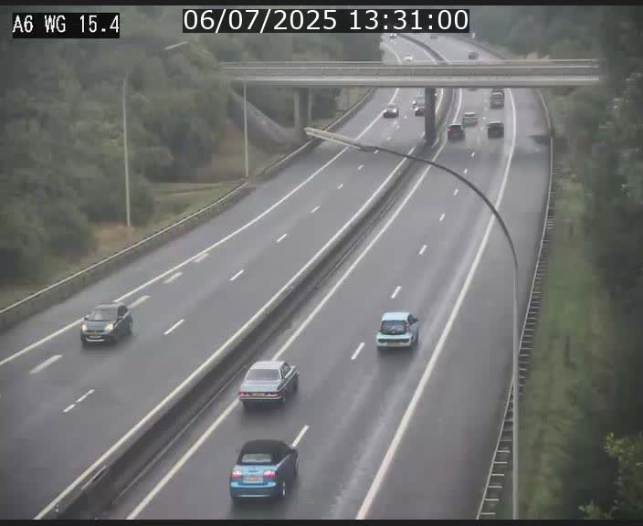 Traffic live webcam Luxembourg Capellen - A6 - BK 15.4 - direction Luxembourg/France/Allemagne