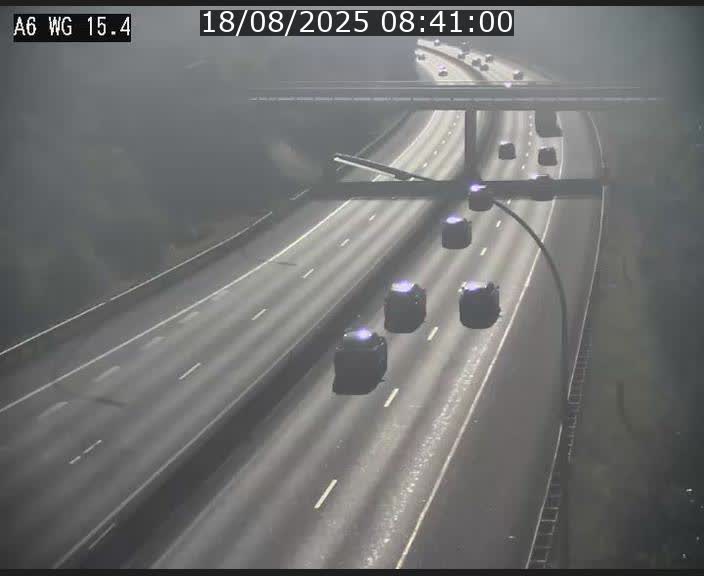 Traffic live webcam Luxembourg Capellen - A6 - BK 15.4 - direction Luxembourg/France/Allemagne