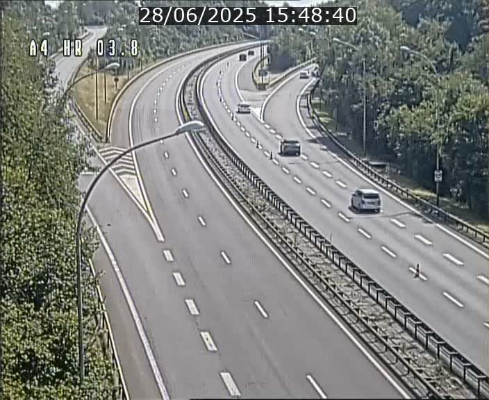 Webcam traffic A4 Luxembourg - BK 3.8 - Leudelange (direction Esch sur Alzette)