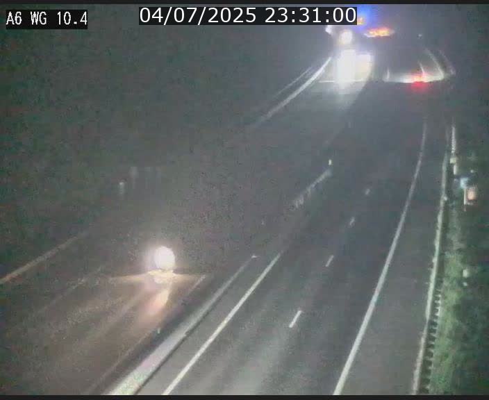 Traffic live webcam Luxembourg Mamer - A6 - BK 10.4 - direction Luxembourg/France/Allemagne